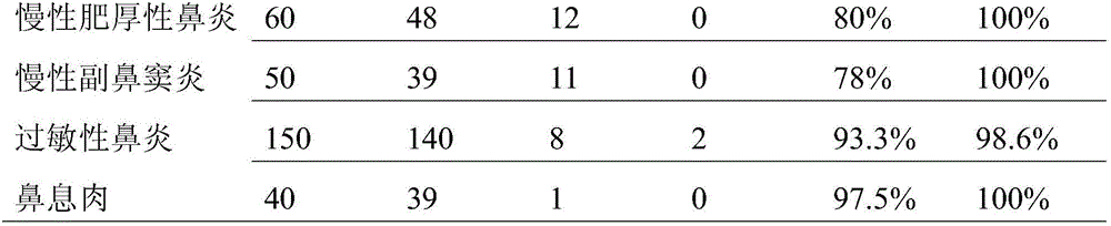 Traditional Chinese medicine composition for treating rhinitis and preparation method thereof