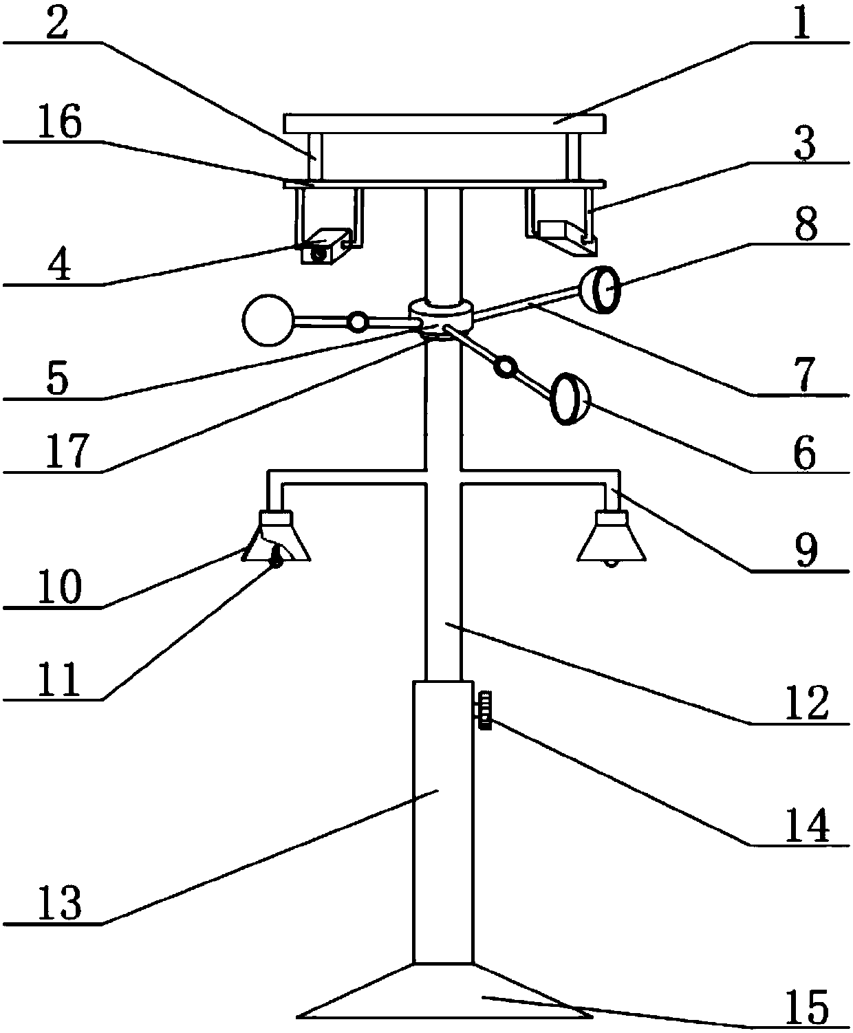 Bird-repellent mechanical equipment for orchard