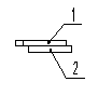 Double-layered composite plastic floorboard with tongue-and-groove connection structure