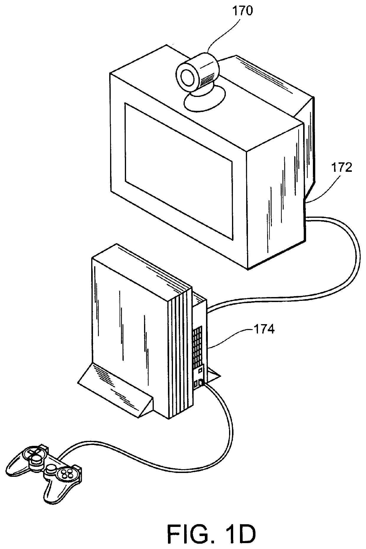 User-driven three-dimensional interactive gaming environment