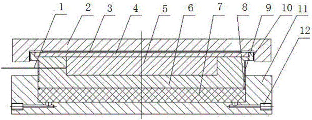 Heightening and force measuring pot type rubber support with real-time monitoring function