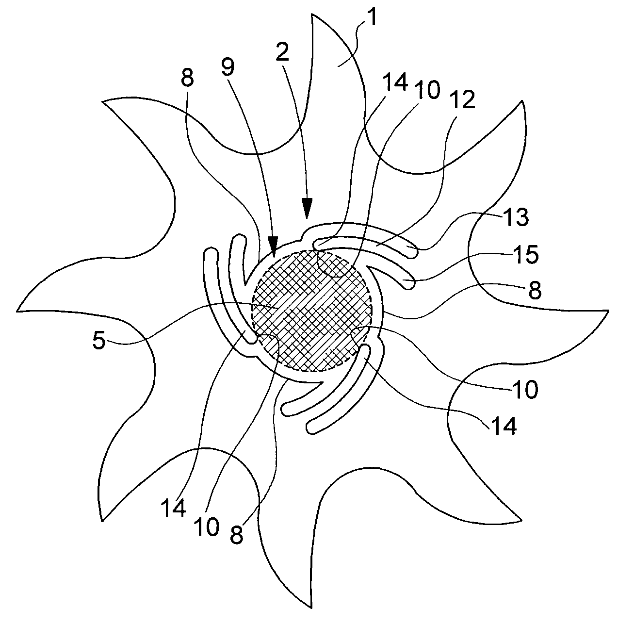 Micro-mechanical part with a shaped aperture for assembly on a shaft