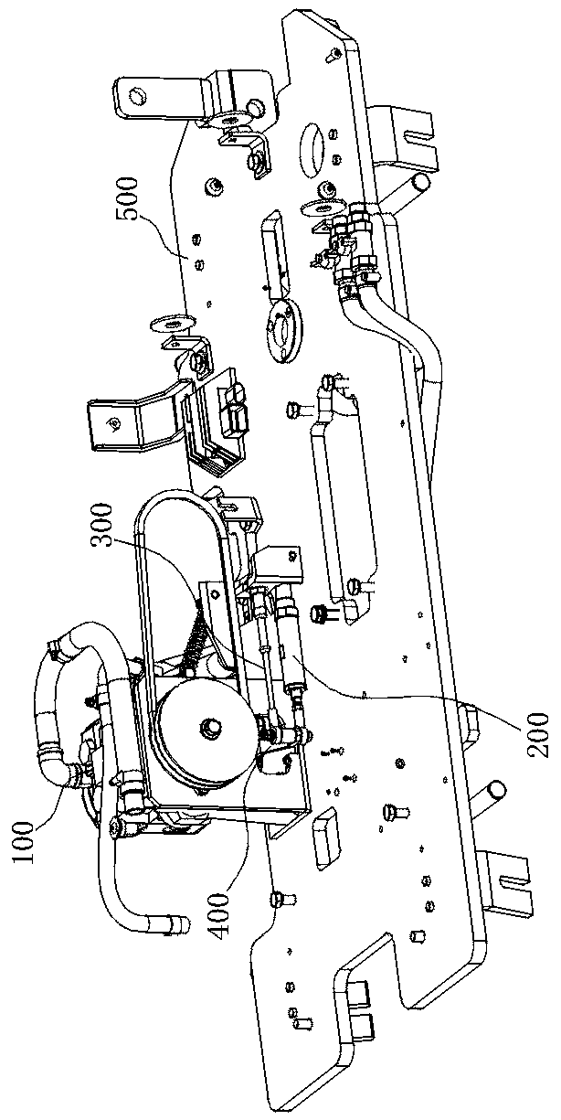 Neutral point control device for plunger pump