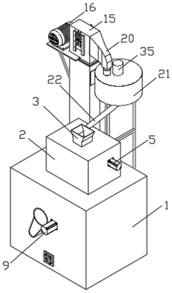 A kind of environment-friendly biomass fuel production device and production method thereof