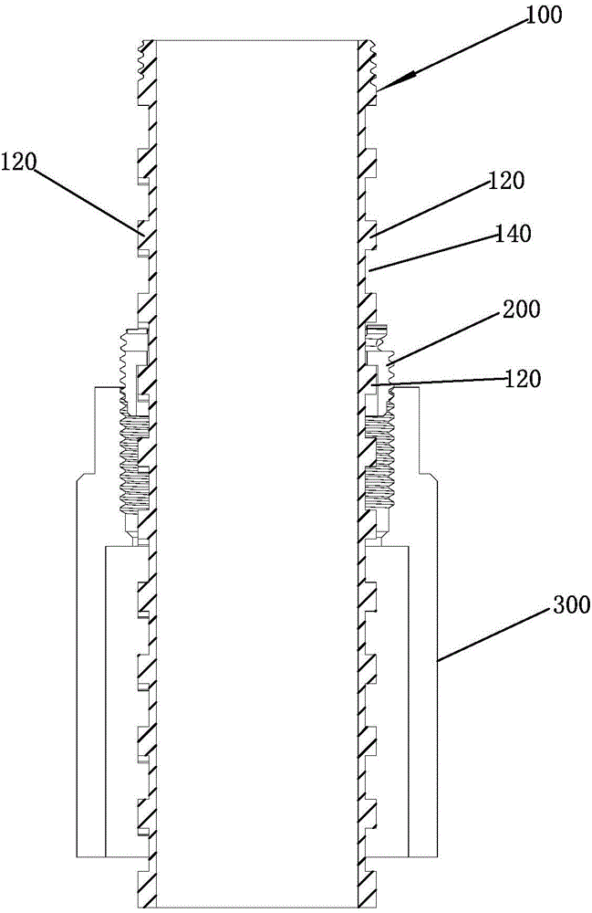 Quick installation structure and installation method of faucet sleeve