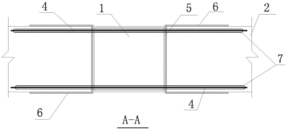 Unbonded prestress and ordinary steel bars connecting precast concrete beams with square and rectangular concrete-filled steel tube column composite joints