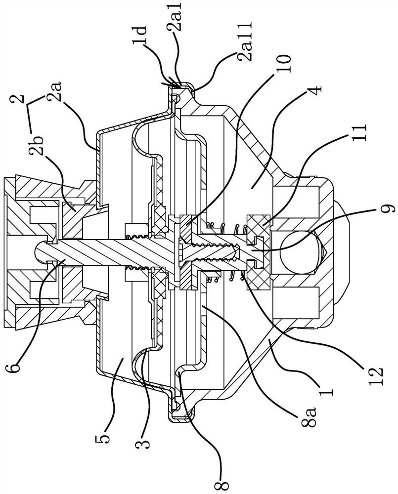 Gas self-closing valve