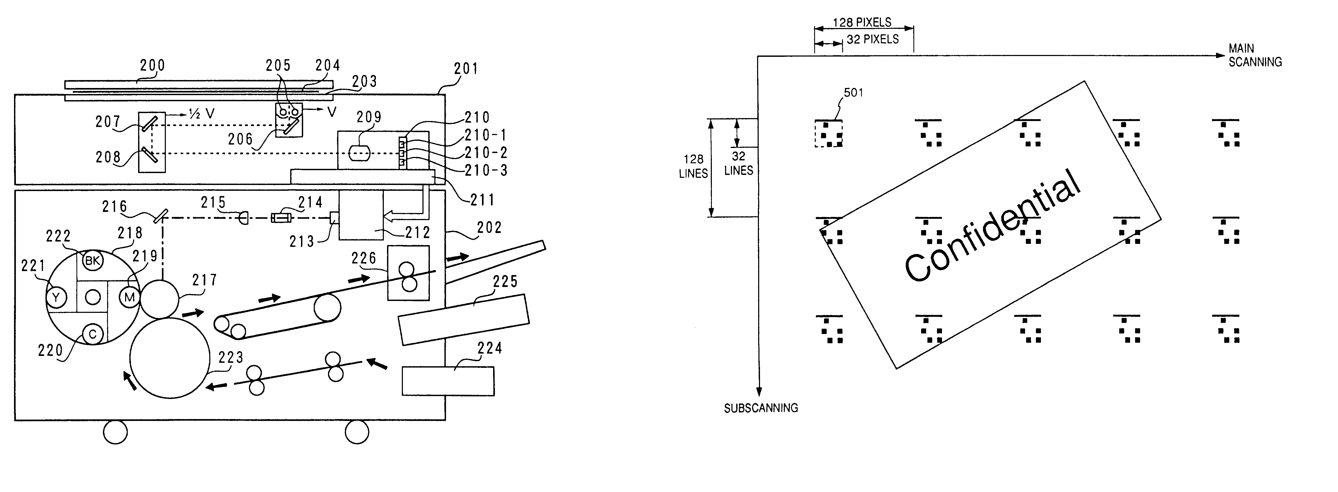 Image processing apparatus and method using image information and additional informational or an additional pattern added thereto or superposed thereon