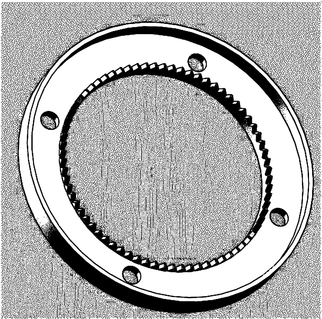 Protective tool for end tooth blasting prohibited area and shot blasting method thereof