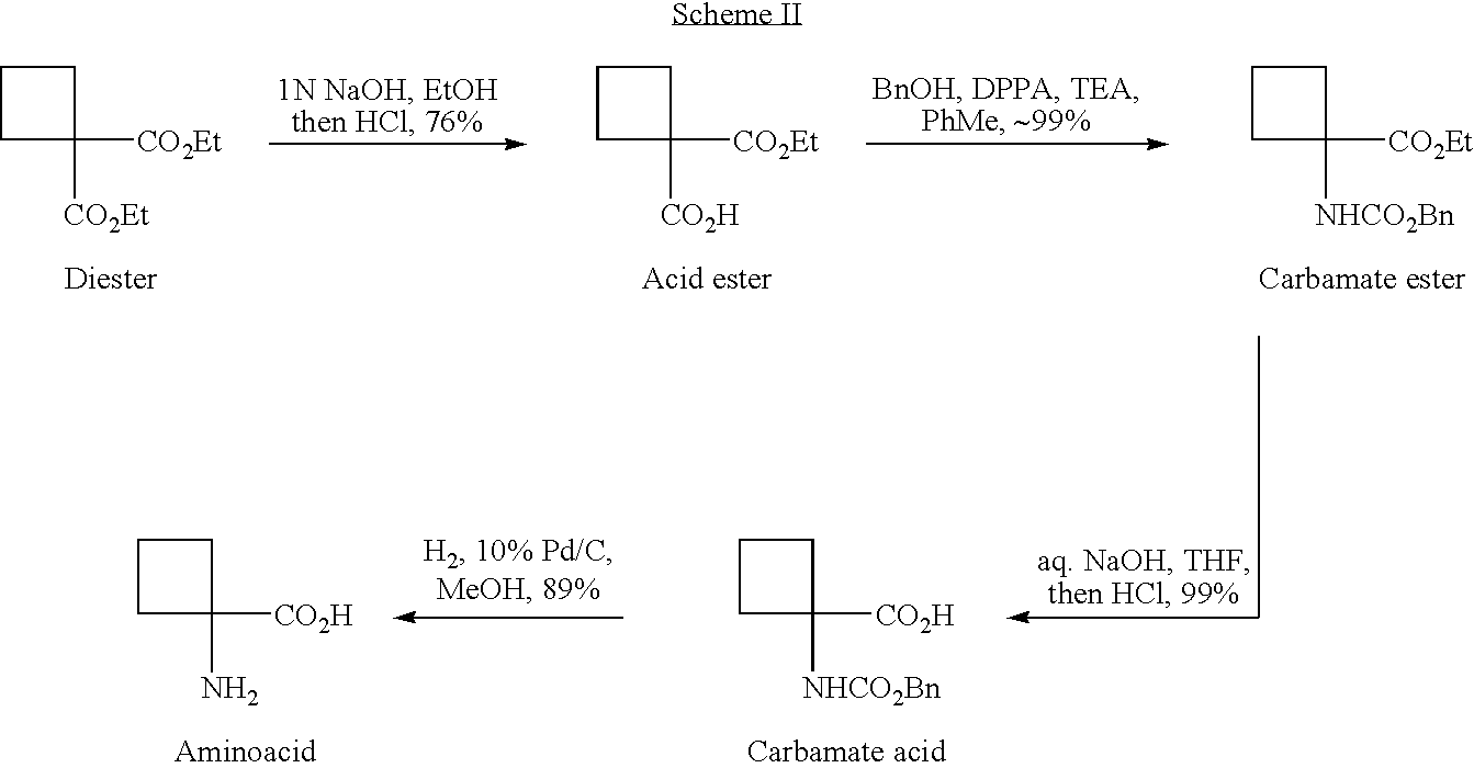 Cycloalkylamidoacid compounds, processes for making and uses thereof