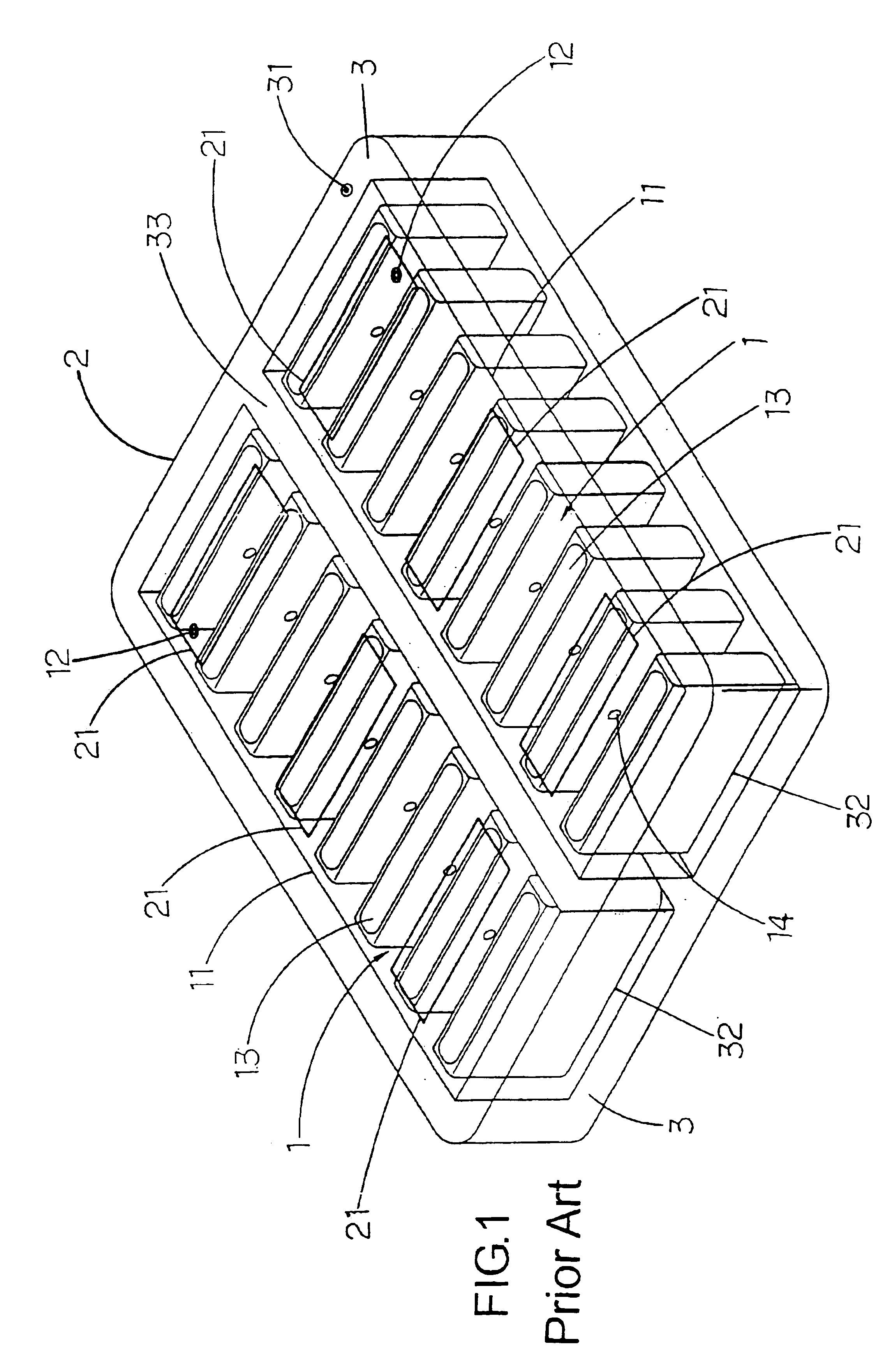 Water bed structure