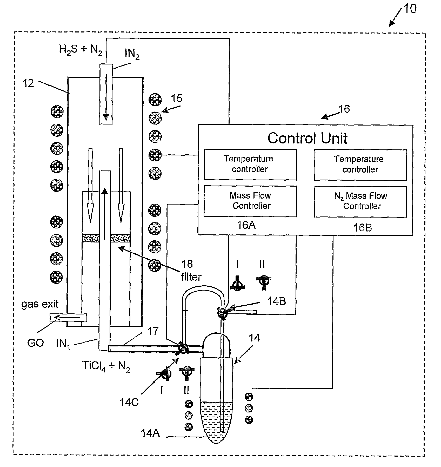 Process And Apparatus For Producing Inorganic Fullerene-Like Nanoparticles