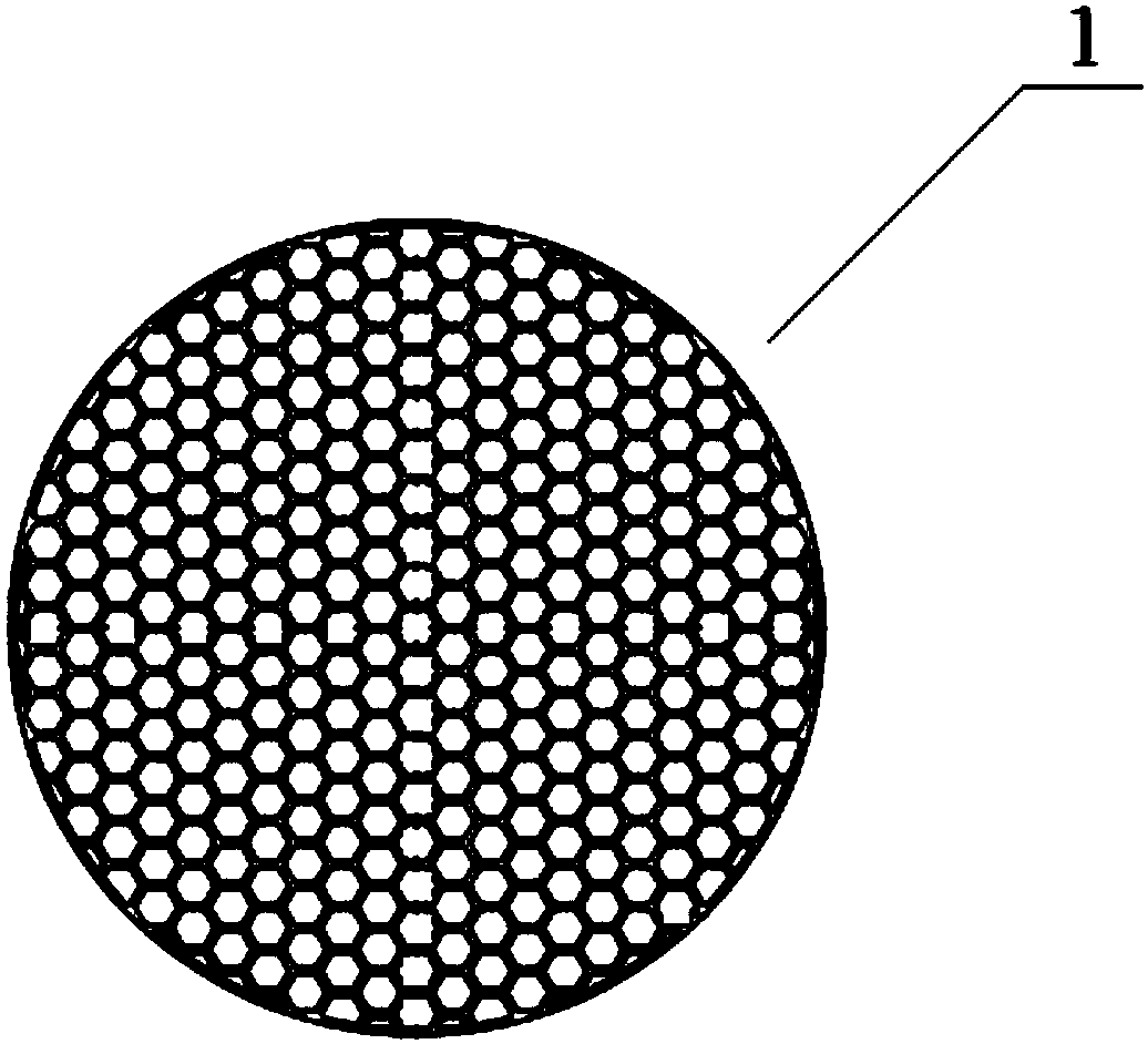 A heating furnace based on honeycomb ceramic regenerator