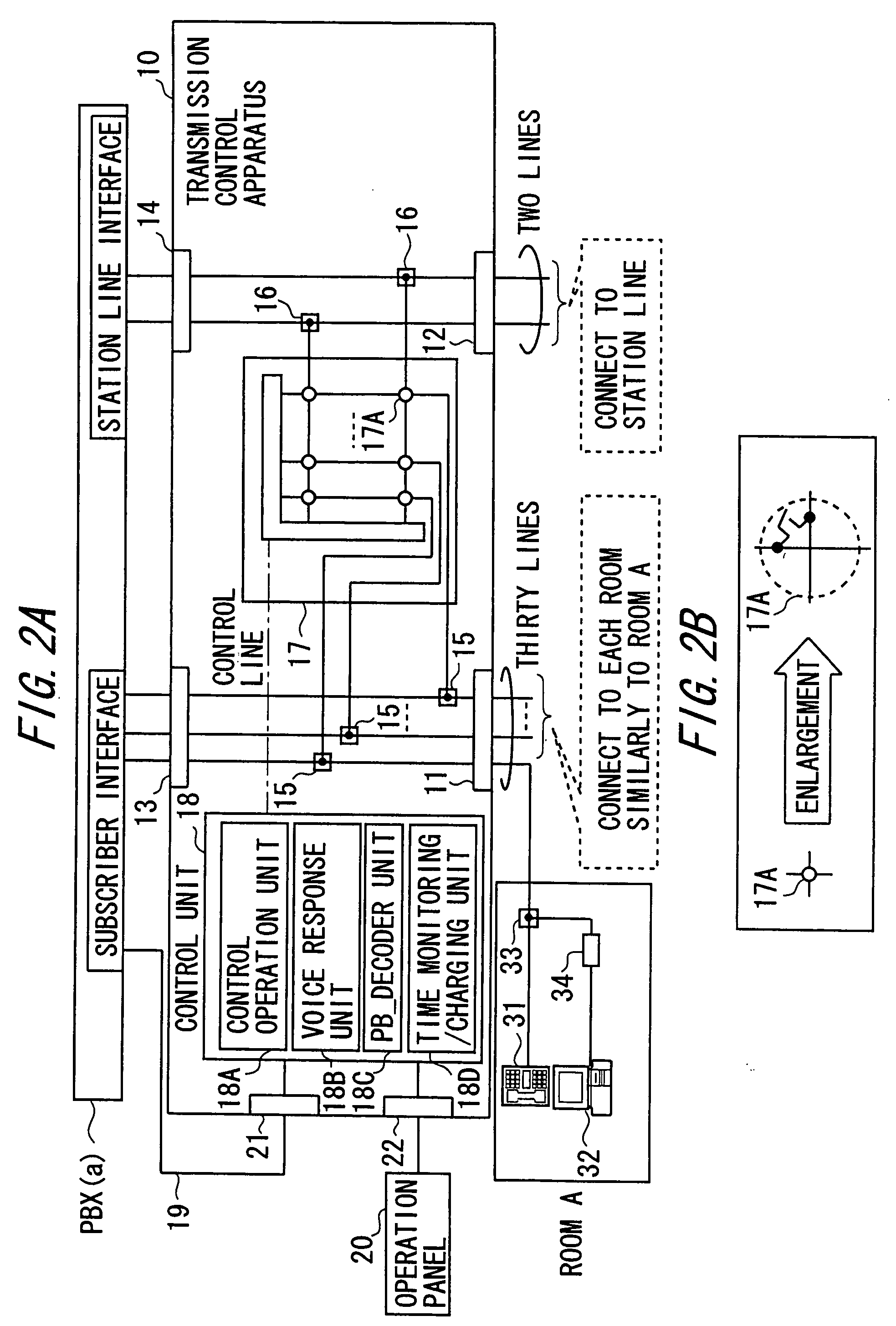 Data signal transmission control apparatus