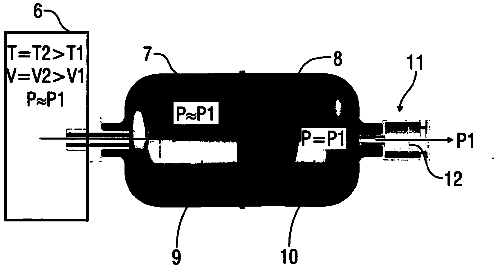 Robot transmission with pressure compensation device