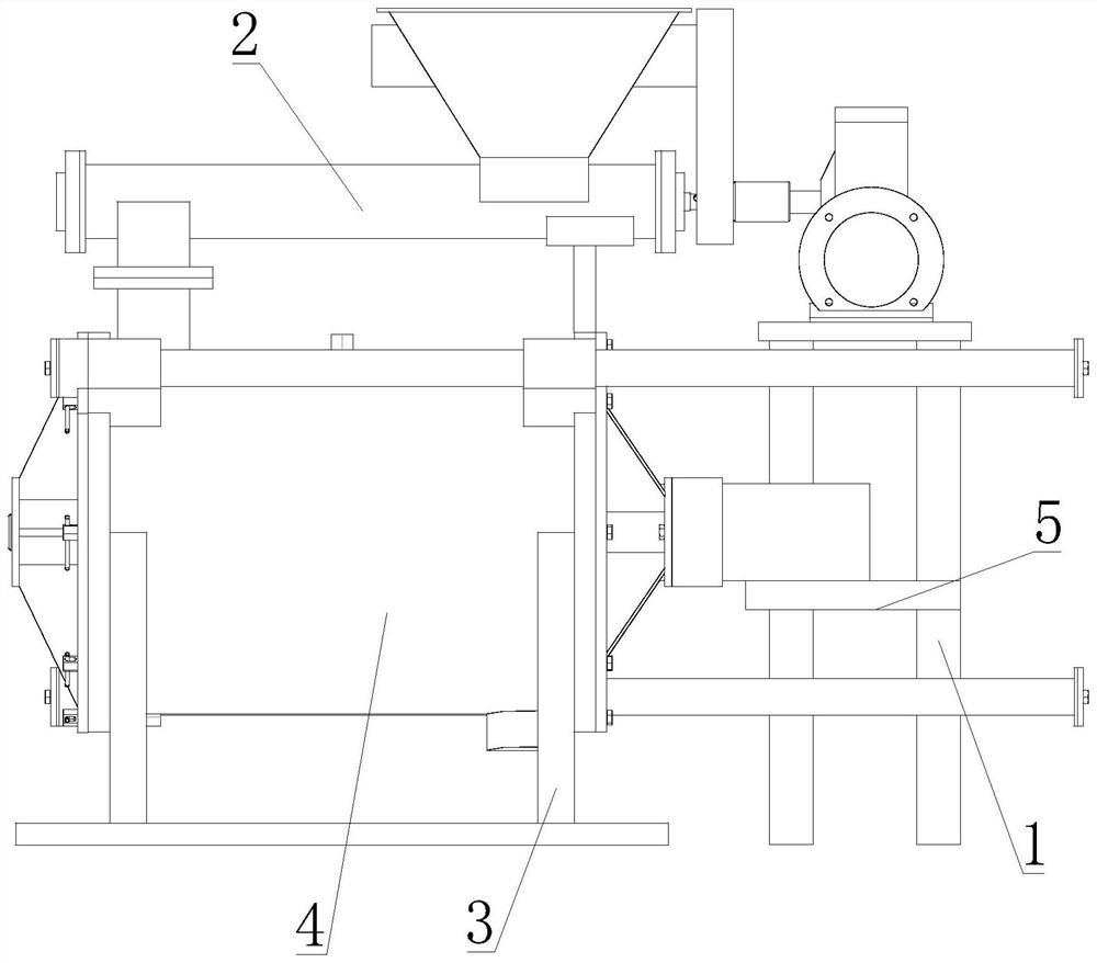 Disc type sand mill with long service life and its processing technology