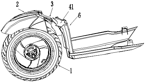 Electric-car front handlebar device