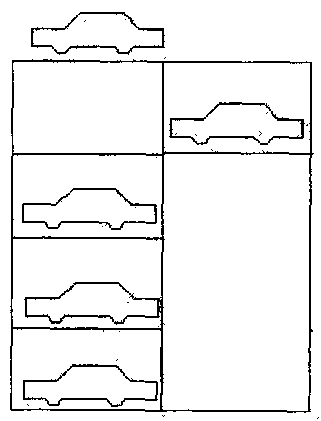 Drawer type avoidance-free parking garage