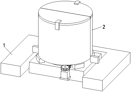 Automatic cleaning device dedicated for bullet train insulator