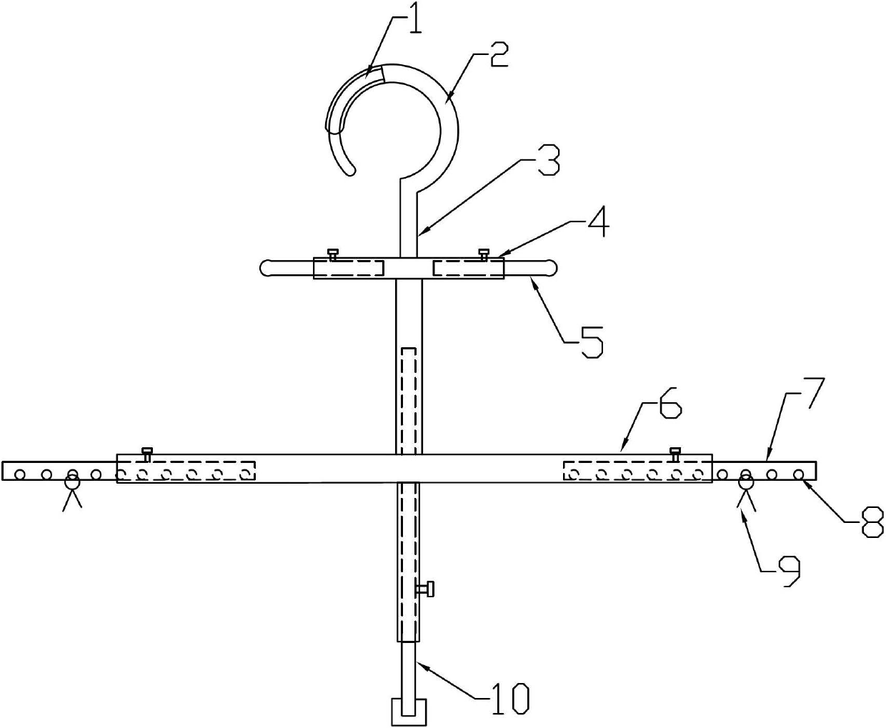 Multifunctional hanger