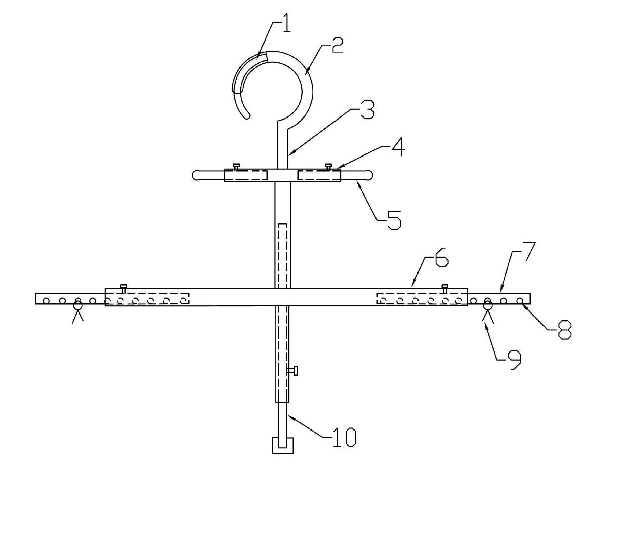 Multifunctional hanger