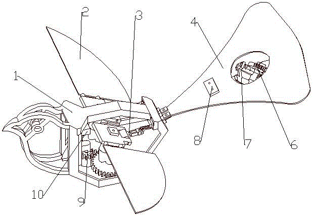 Miniature ornithopter with wing twisting function and multiple flight motion functions