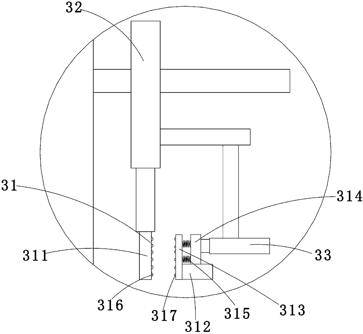 Automobile component grinding machine