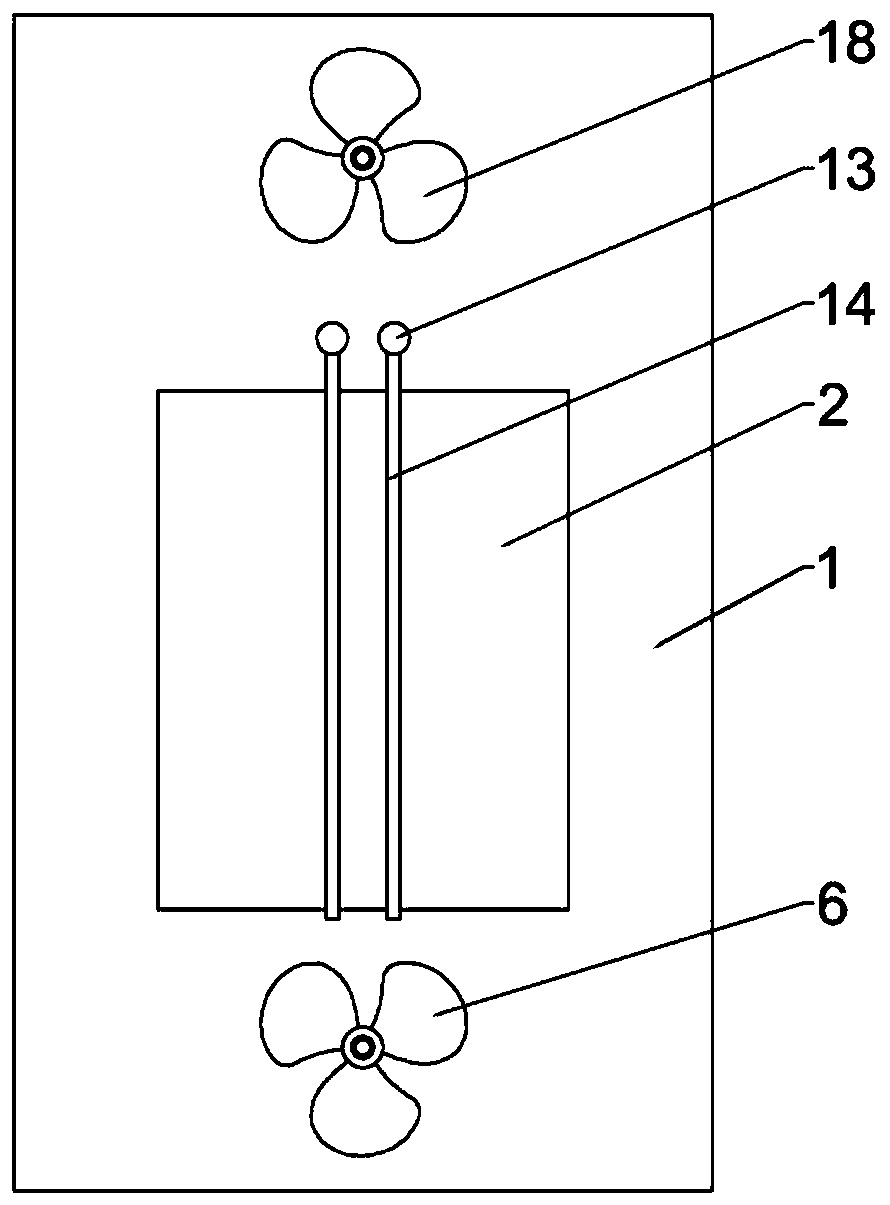 LED backlight with self-cleaning function