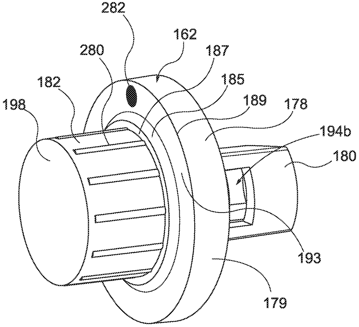 Actuation assembly for an oral irrigator