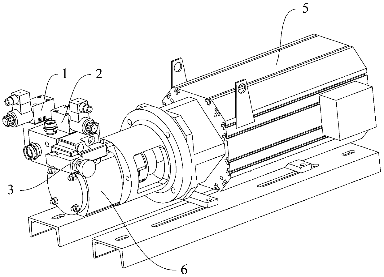 Multi-time mode-locking hydraulic oil path structure of injection molding machine and multi-time mode-locking method thereof