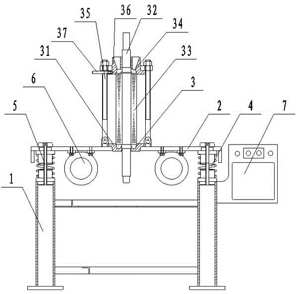 Rotor cage bar casting equipment and technology of submersible motor