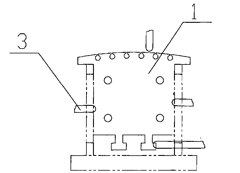 Method for laminating pole core of generator rotor of hydroelectric generating set before pre-pressing