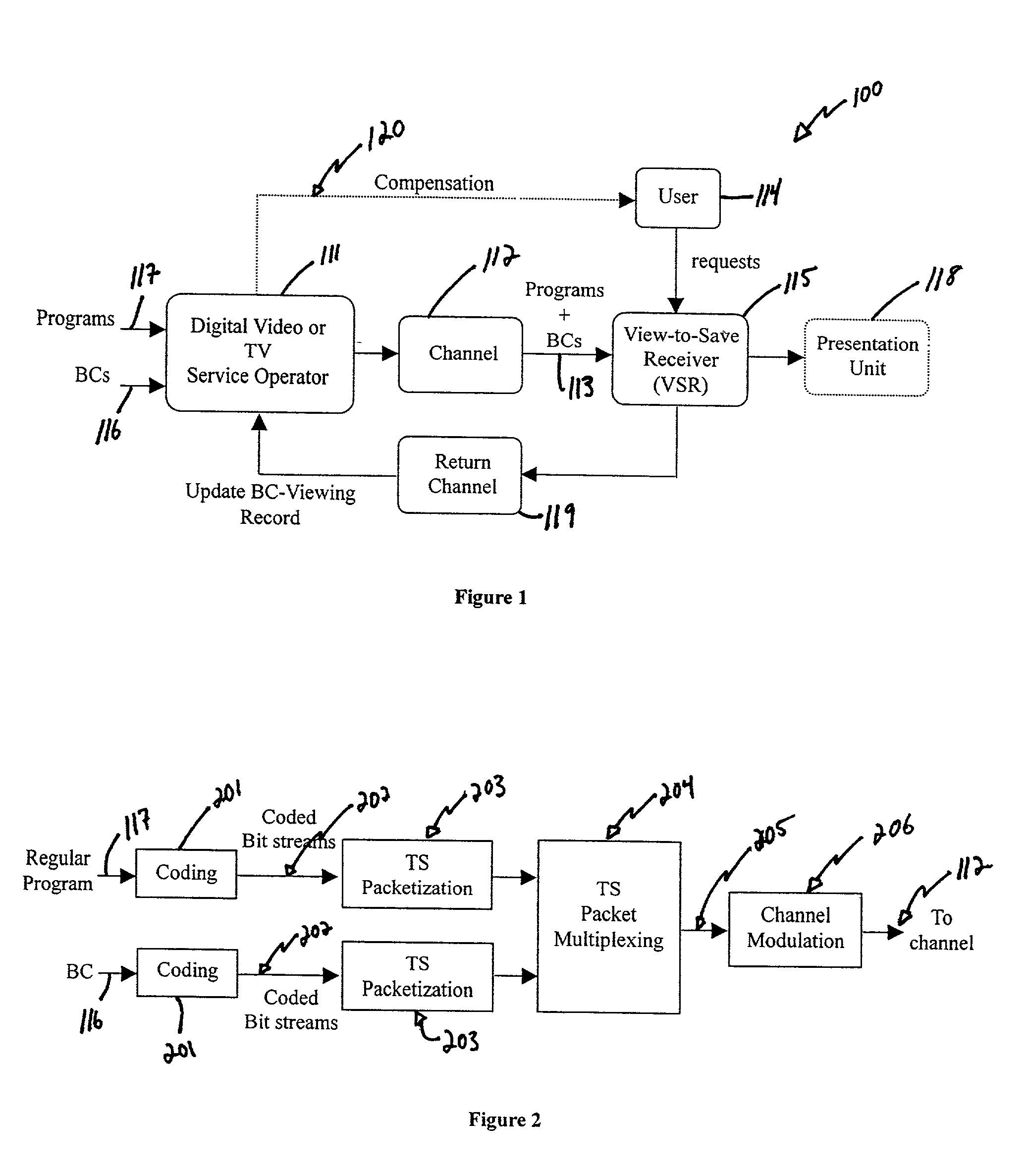 Methods and apparatus for banner information digital TV service and receivers therefore