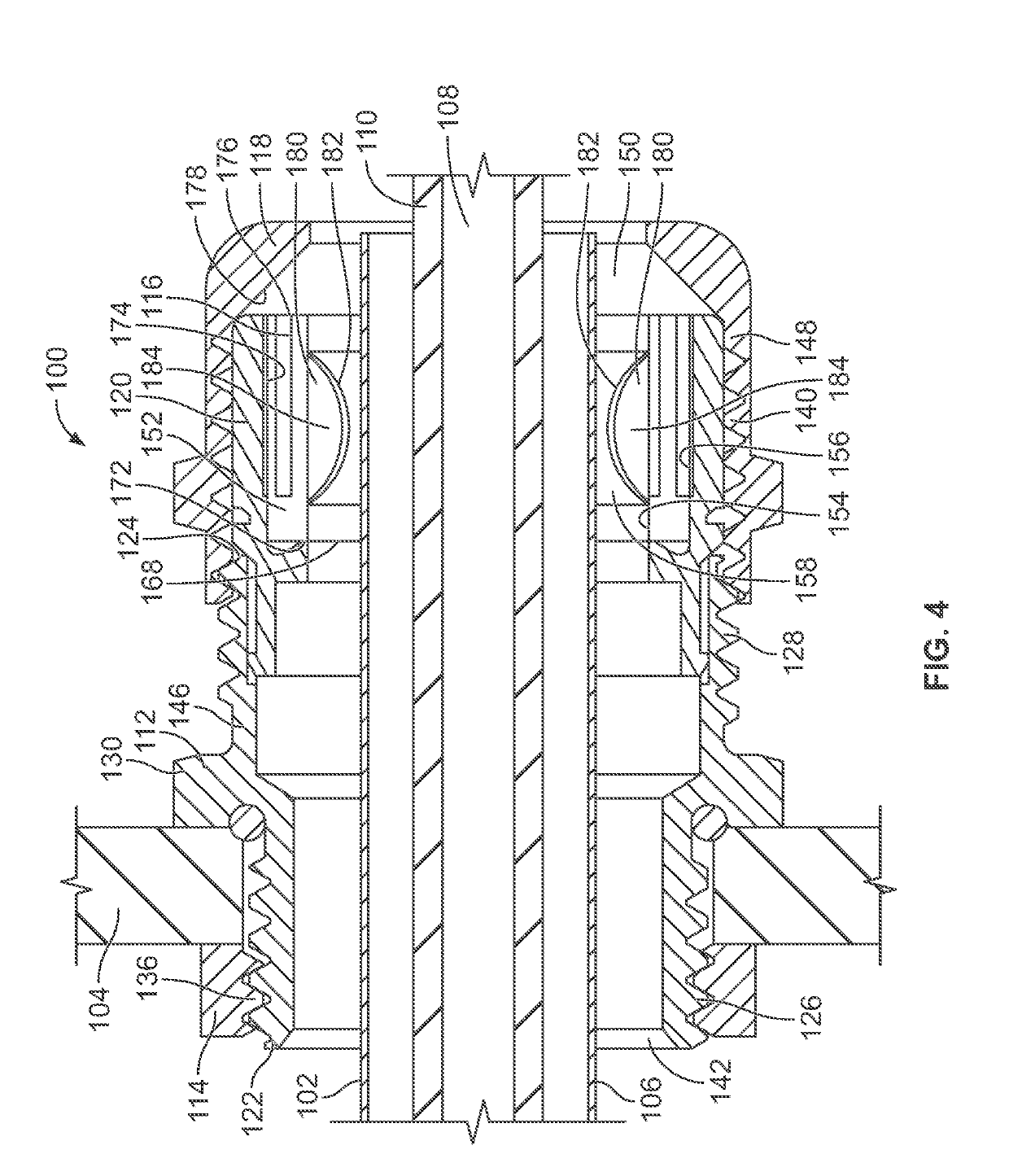 Sealant filled cable gland