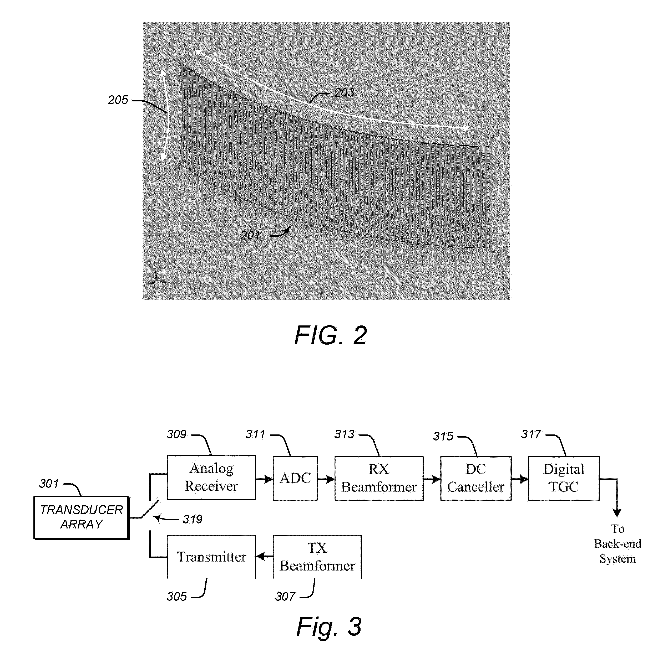 High frequency ultrasonic convex array transducers and tissue imaging