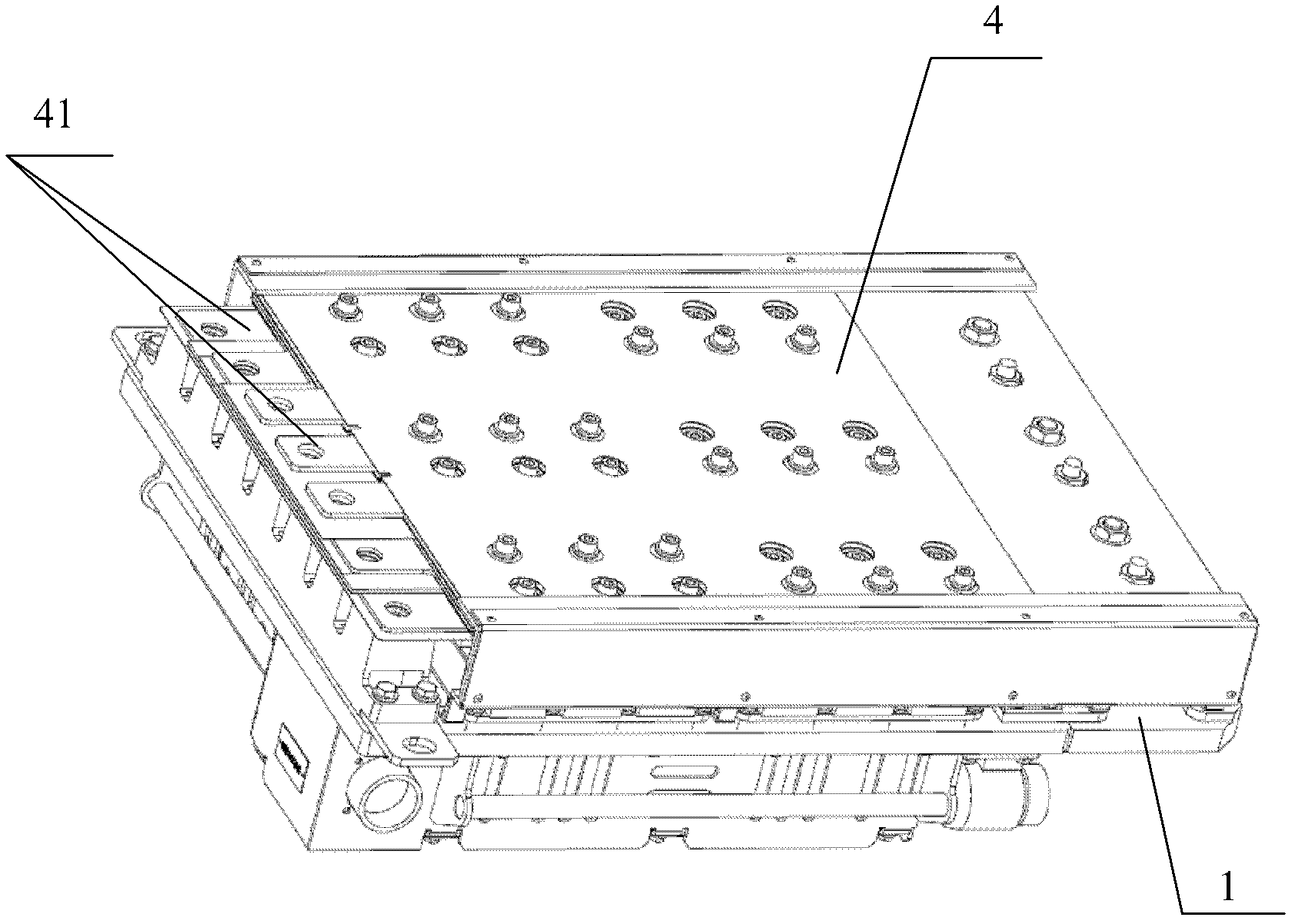 Traction inverting power module