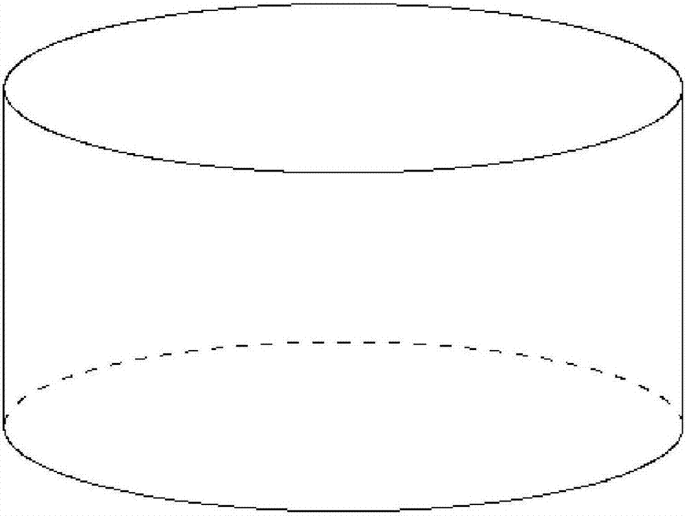 Nano-impression test-based test method for determining macroscopic mechanic properties of granite