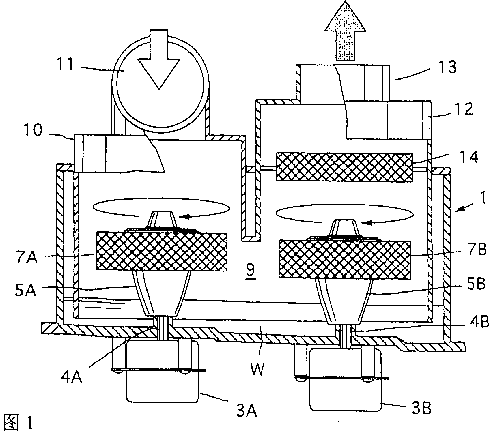 Gas processing apparatus