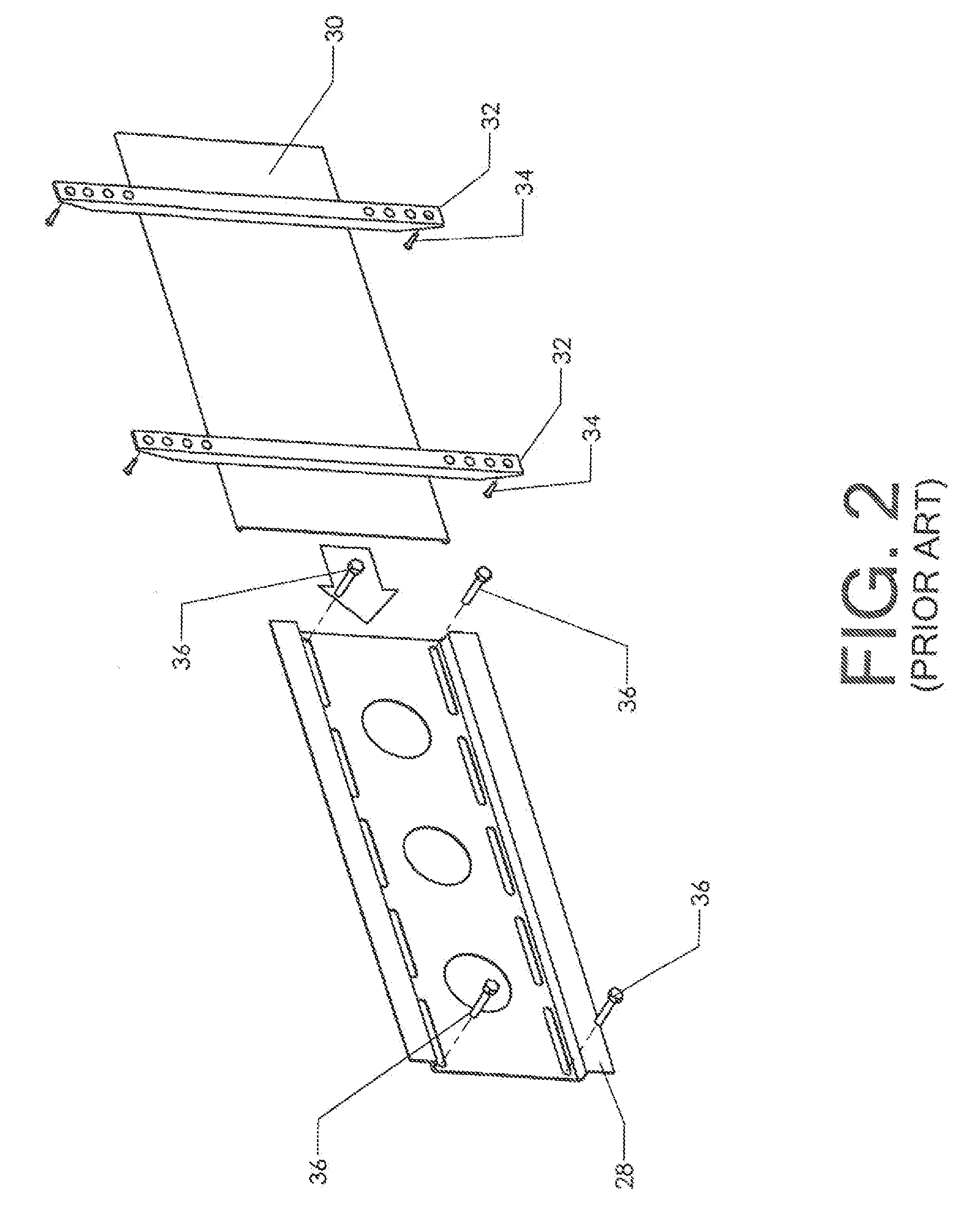 Integrated Television Mount and Audio System