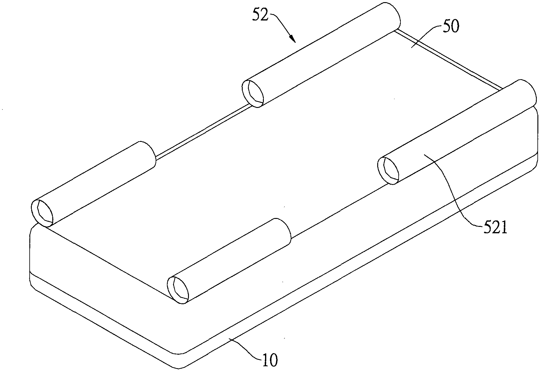 Medicinal inflatable mattress