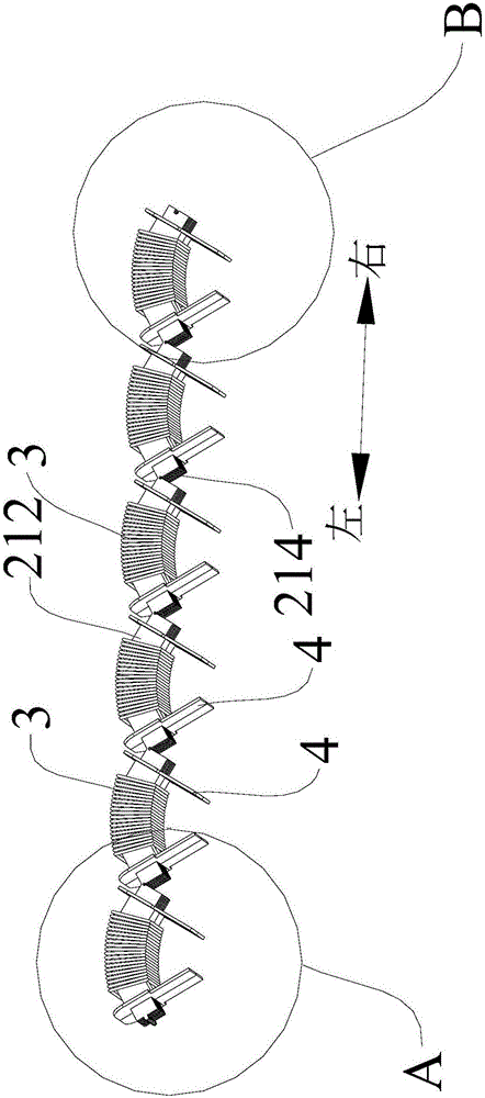 Motor and water pump provided with same