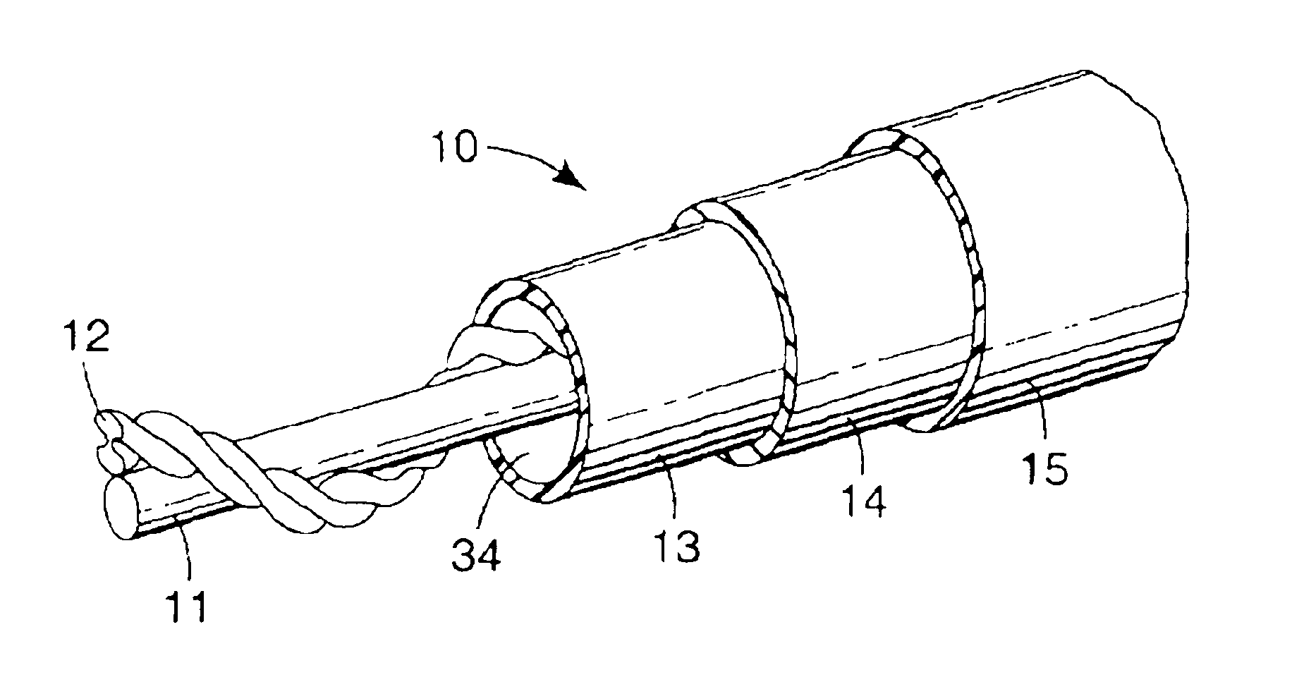 High propagation speed coaxial and twinaxial cable