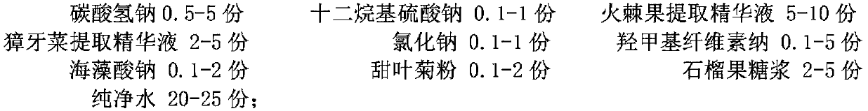 Paste composition for oral cavity health and tooth cleaning and preparation method thereof