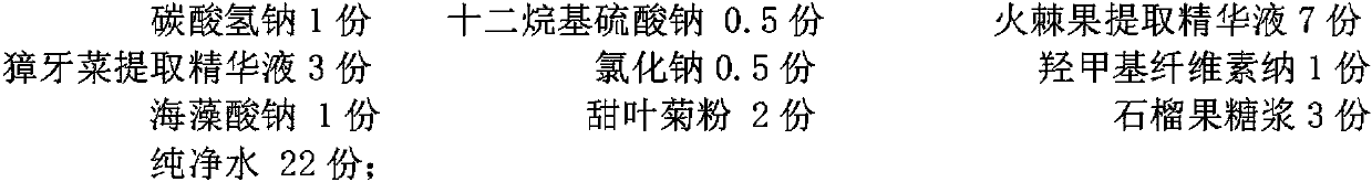 Paste composition for oral cavity health and tooth cleaning and preparation method thereof