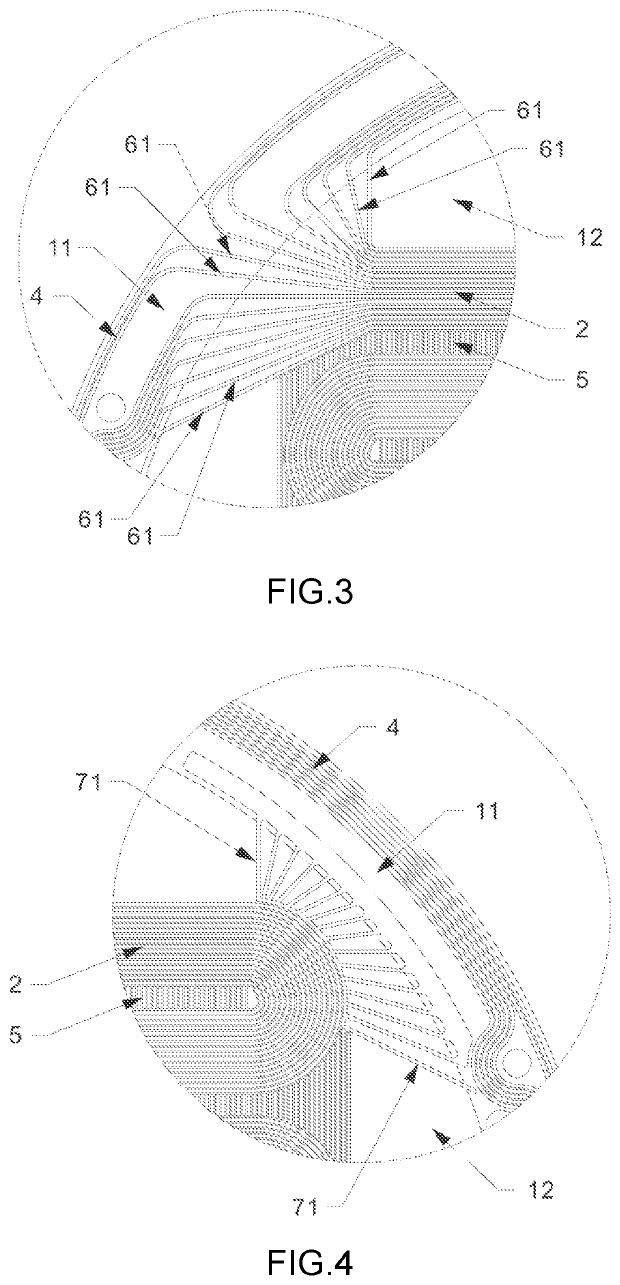 Low distortion flat diaphragm