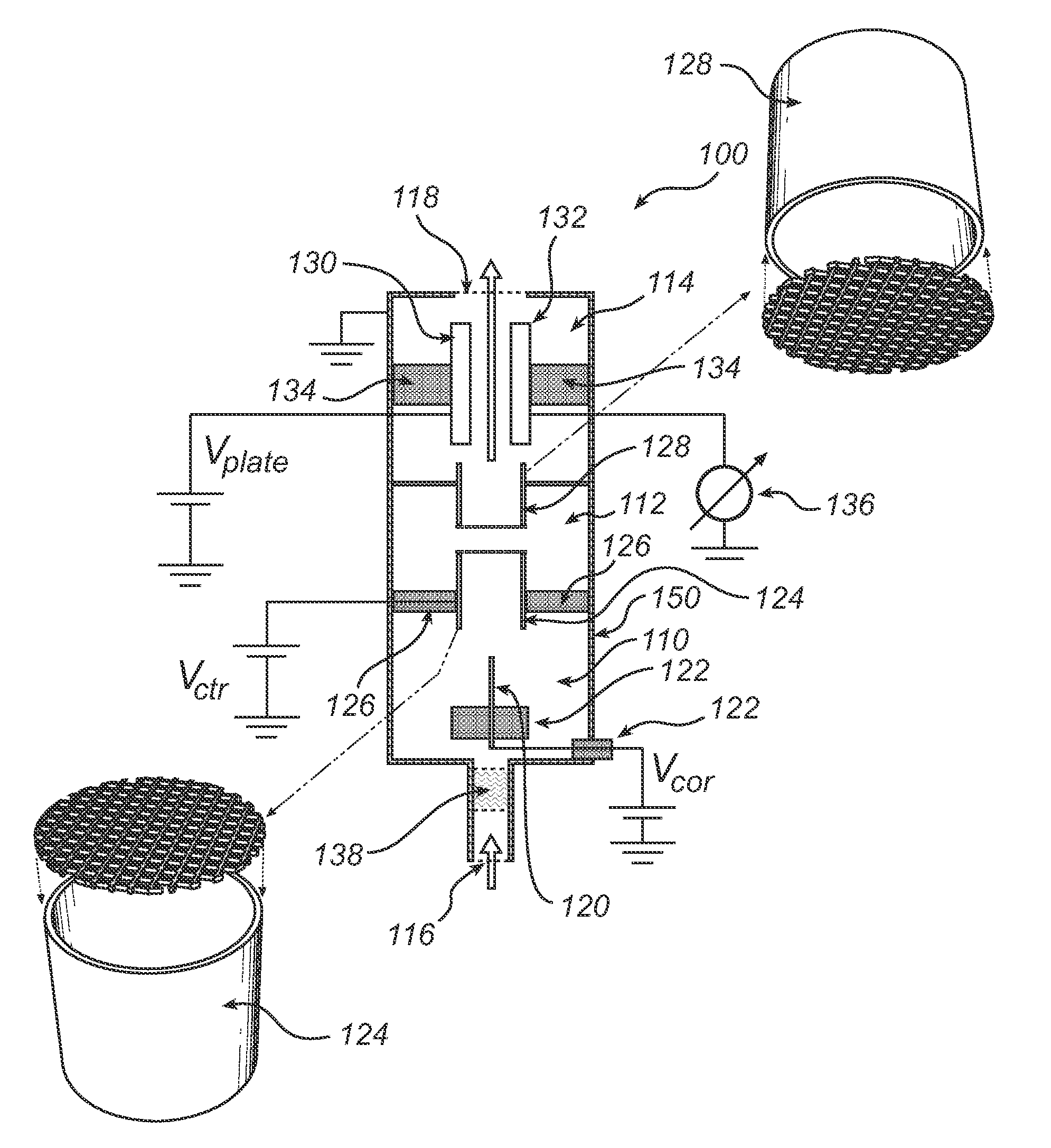 Sensor for sensing airborne particles