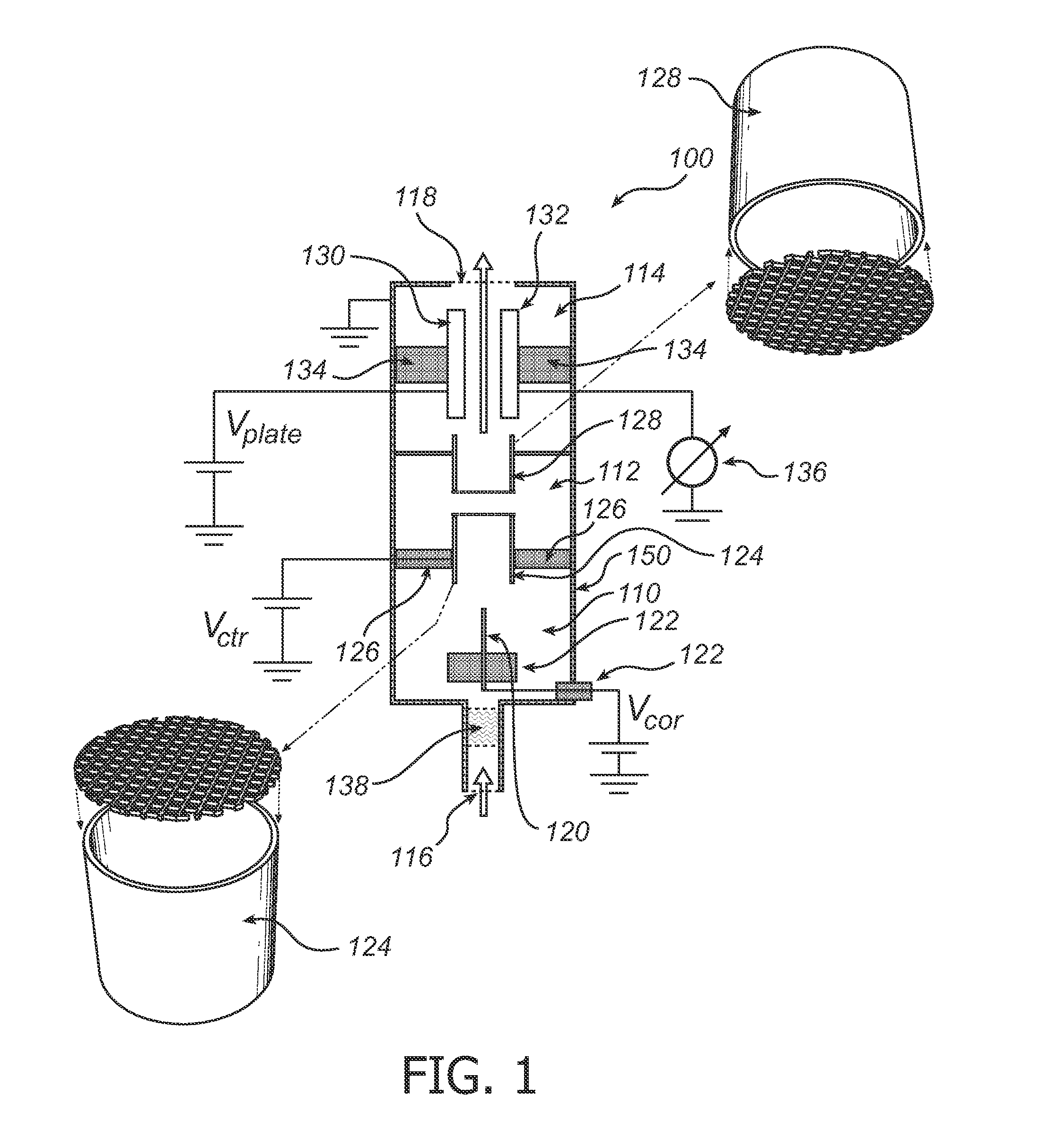 Sensor for sensing airborne particles