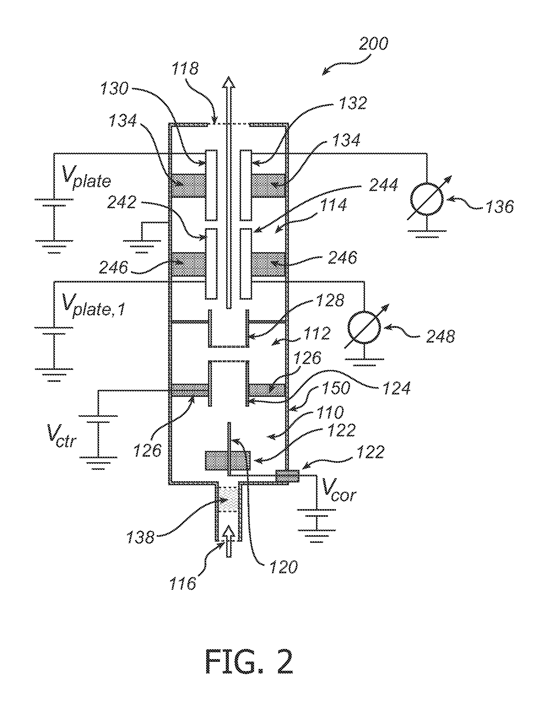 Sensor for sensing airborne particles