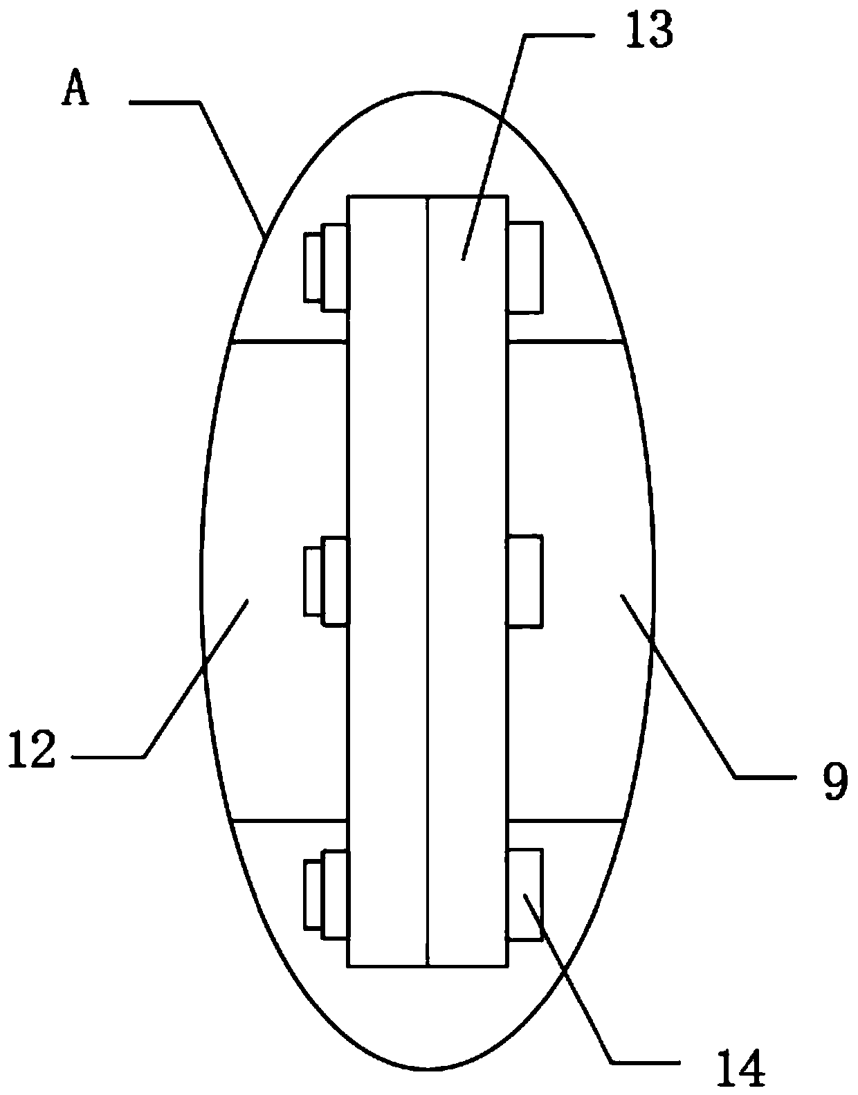 Novel prefabricated component wall-column connection structure and installation method thereof