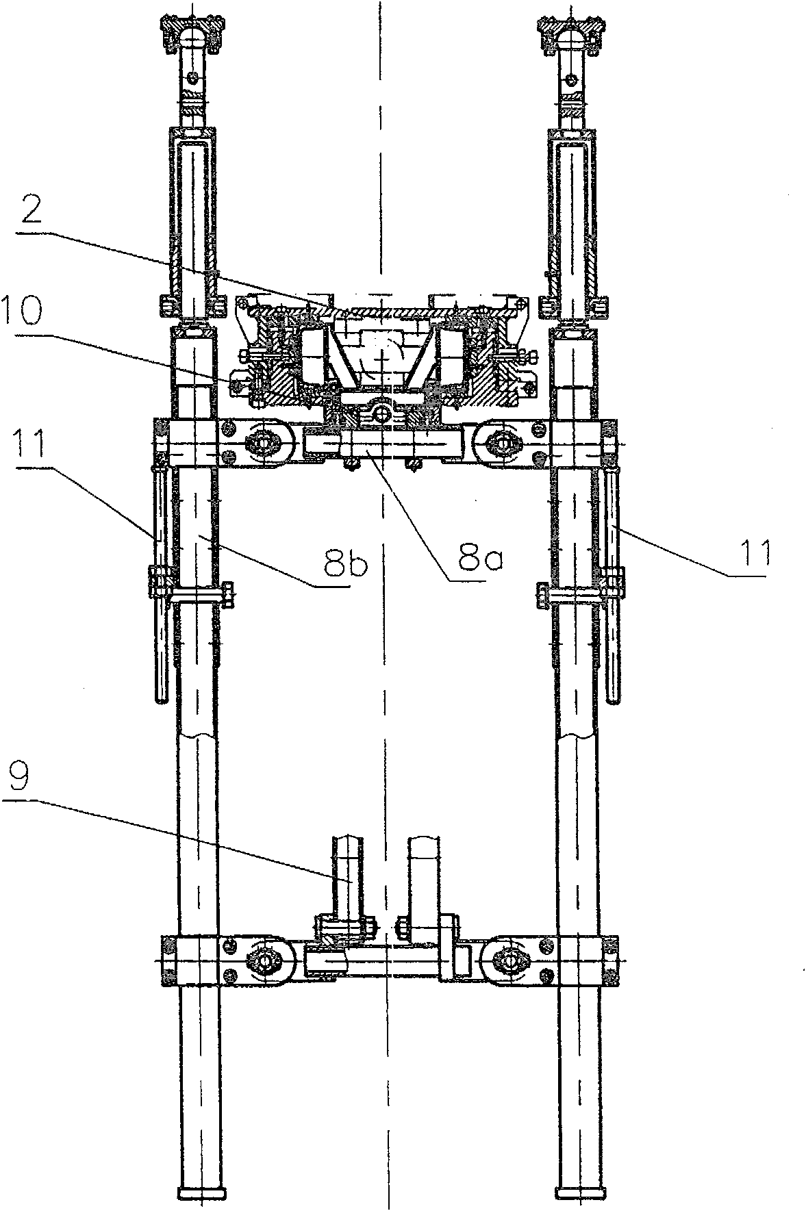 Full-hydraulic multifunctional driller for gas extraction, drainage and discharge